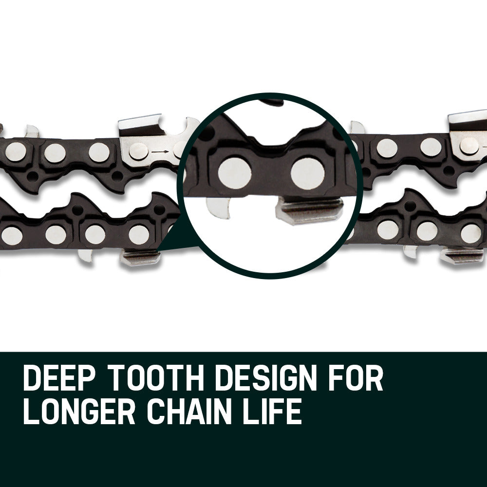 Chainsaws: 2 x 22 Baumr-AG Chainsaw Chain Bar Replacement 0.325 0.058 86DL