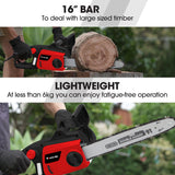 Chainsaws: BAUMR-AG 2000W Electric Chainsaw, 16 Inch Oregon Bar and Chain