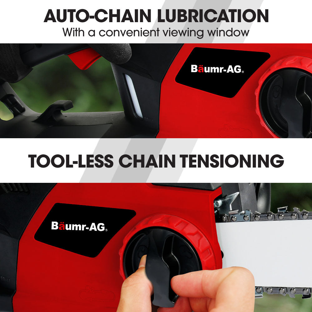 Chainsaws: BAUMR-AG 2000W Electric Chainsaw, 16 Inch Oregon Bar and Chain