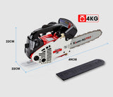 Chainsaws: Baumr-AG 25CC Petrol Chainsaw Arborist 10 Bar Tree Pruning Garden Chain Saw