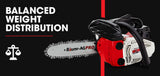Chainsaws: Baumr-AG 25CC Petrol Chainsaw Arborist 10 Bar Tree Pruning Garden Chain Saw