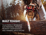 Chainsaws: Baumr-AG 52CC Petrol Commercial Chainsaw 20 Bar E-Start Chain Saw
