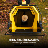 Outdoor Power Equipment: MICHIGAN 7HP 212cc Petrol Wood Chipper, Tree Mulcher - Raptor 1100