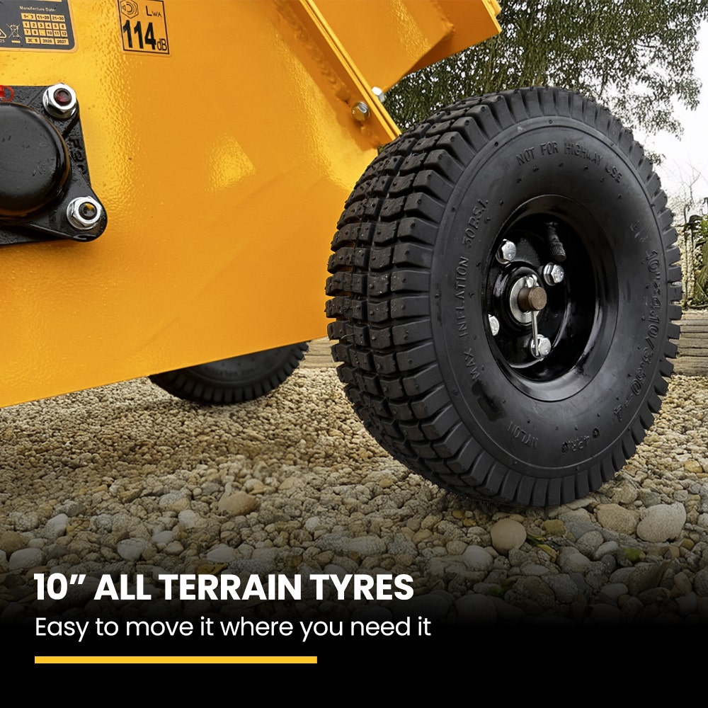 Outdoor Power Equipment: MICHIGAN 7HP 212cc Petrol Wood Chipper, Tree Mulcher - Raptor 1100