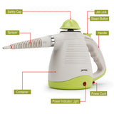 Steam cleaners: JET-USA Portable Steam Cleaner Multi-Purpose High Pressure Handheld