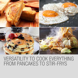 BBQs & Accessories: THERMOMATE Electric Griddle Grill BBQ Hot Plate Commercial Stainless Steel