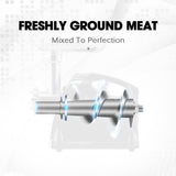 Speciality Appliances: EUROCHEF Electric Meat Grinder, Stainless Steel Mincer Sausage Filler Kibbe Maker, Red