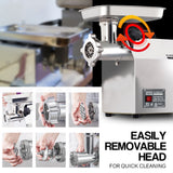 Speciality Appliances: EUROCHEF Meat Grinder Mincer Food Commercial Electric Machine Chopper Shredder