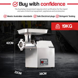 Speciality Appliances: EUROCHEF Meat Grinder Mincer Food Commercial Electric Machine Chopper Shredder
