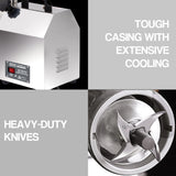 Speciality Appliances: EUROCHEF Meat Grinder Mincer Food Commercial Electric Machine Chopper Shredder