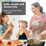 Cooktops & Stoves: EUROCHEF Induction Cooktop, 2000W, 9 Heat Levels, Fast Electric Portable Cooker, Touch Controls