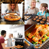 Ovens: EuroChef 60cm Stainless Built-in 70L Grill 8 Function Fan Forced Electric Wall Oven
