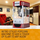 Speciality Appliances: EuroChef Popcorn Machine - Popper Popping Classic Cooker Microwave