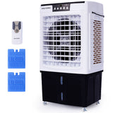 Evaporative Coolers: POLYCOOL 30L Evaporative Air Cooler Portable Industrial Fan, Purifier, Humidifier, Remote Control