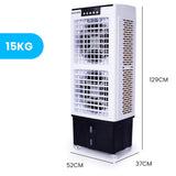 Evaporative Coolers: POLYCOOL 35L 220W Portable Evaporative Air Cooler 24 Hour Timer 4 in 1 Cooling Fan w/ Remote