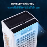 Evaporative Coolers: POLYCOOL 35L 220W Portable Evaporative Air Cooler 24 Hour Timer 4 in 1 Cooling Fan w/ Remote