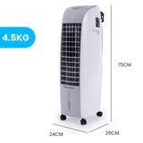 Evaporative Coolers: POLYCOOL 6L Portable Evaporative Air Cooler 24 Hour Timer 4 in 1 Cooling Fan