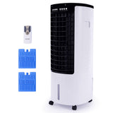 Evaporative Coolers: POLYCOOL 12L Portable Evaporative Air Cooler 24 Hour Timer 4 in 1 Cooling Fan