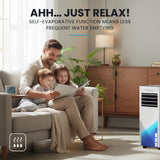 Portable Air Conditioners: CARSON 2.05kW Portable Air Conditioner, Bluetec Edition, Dehumidifier & Fan Mode, Remote Control, 24hr Timer, Sleep Mode