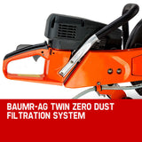 Saws: Baumr-AG 75cc Concrete Cut Off Demolition Saw Wet Demo Road Cutter Brick