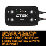 Power Banks & Chargers: CTEK 20A OFF GRID Battery Charging System w/ D250SA & Digital Display Monitor