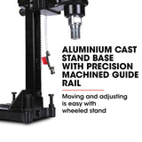 Power Drills & Accessories: BAUMR-AG 3200W 280mm Vertical Stand Core Drill & 202mm Drill Bit Combo, for Demolition Concrete Coring Hole Drilling