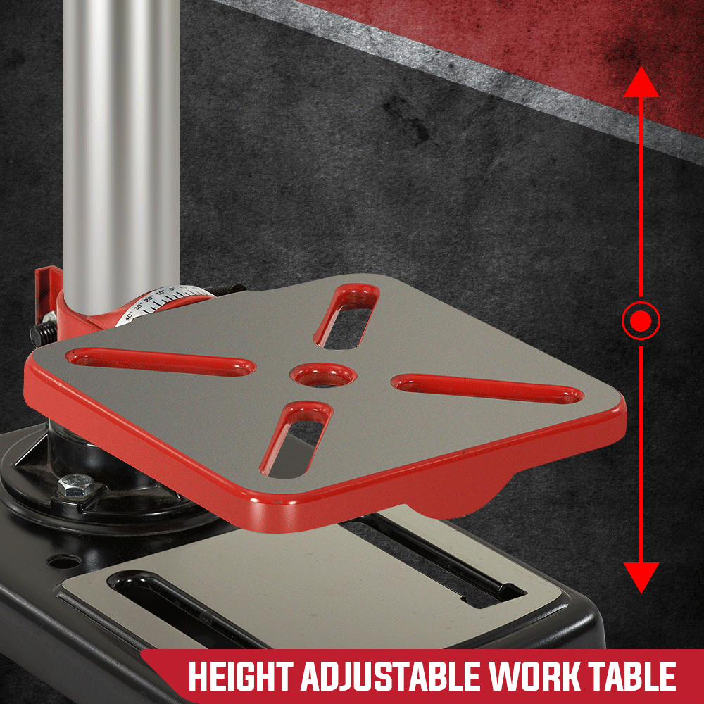 Power Drills & Accessories: Baumr-AG 420W Drill Press Pedestal Benchtop Stand Pillar Variable Speed