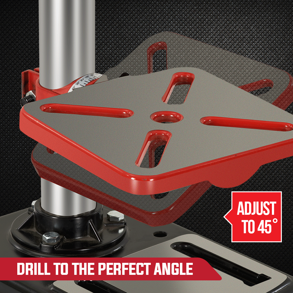 Power Drills & Accessories: Baumr-AG 420W Drill Press Pedestal Benchtop Stand Pillar Variable Speed