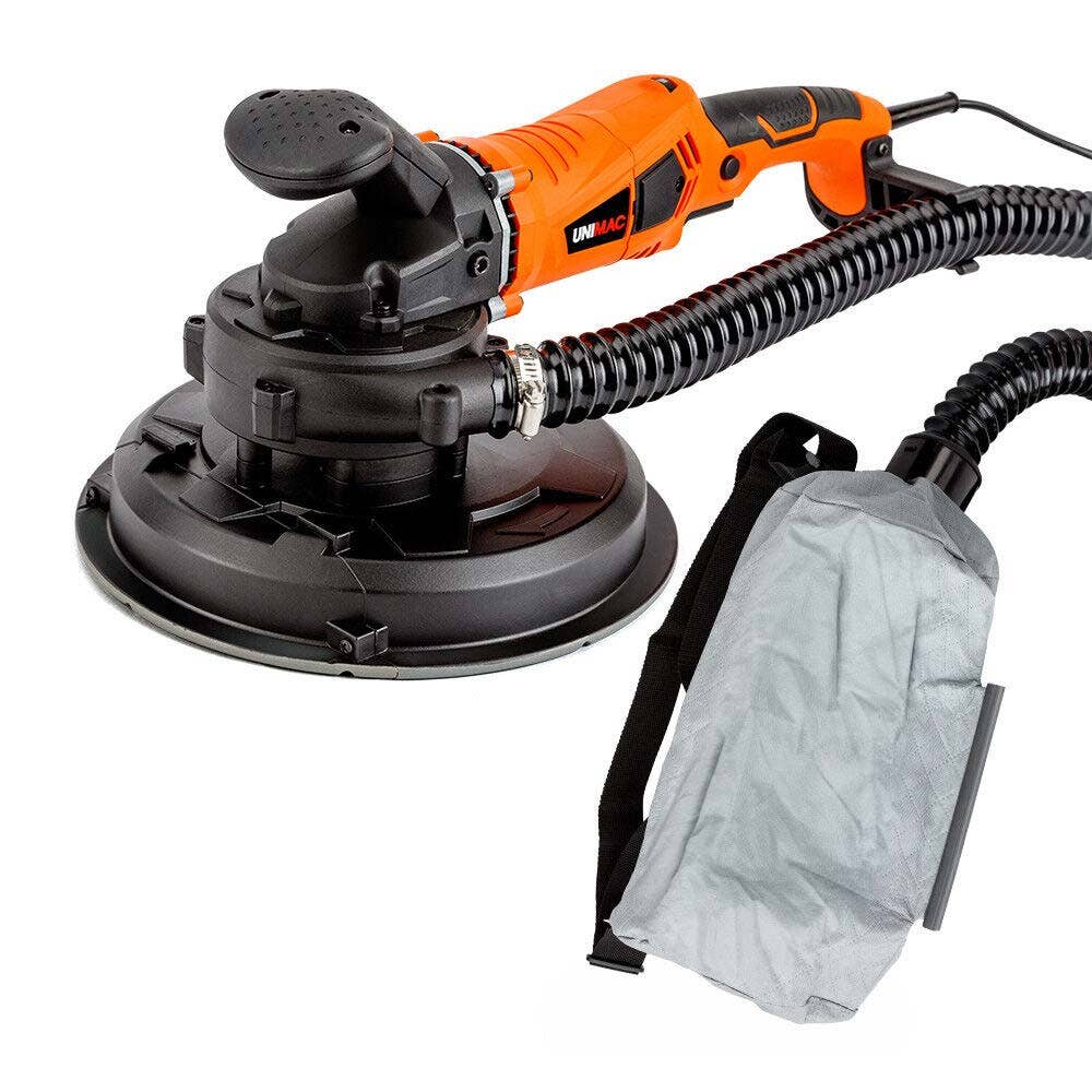 Sanders: UNIMAC 1800W Drywall Sander Plaster Automatic Wall Gyprock Vacuum System