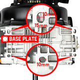 Outdoor Power Equipment: Baumr-AG 10HP Diesel Stationary Engine Electric Start OHV Replacement Motor