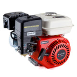 Outdoor Power Equipment: Baumr-AG 7HP Petrol Stationary Engine OHV 4-Stroke Horizontal Shaft Replacement Motor