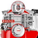 Outdoor Power Equipment: Baumr-AG 7HP Petrol Stationary Engine OHV 4-Stroke Horizontal Shaft Replacement Motor