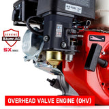 Outdoor Power Equipment: Baumr-AG 7HP Petrol Stationary Engine OHV 4-Stroke Horizontal Shaft Replacement Motor