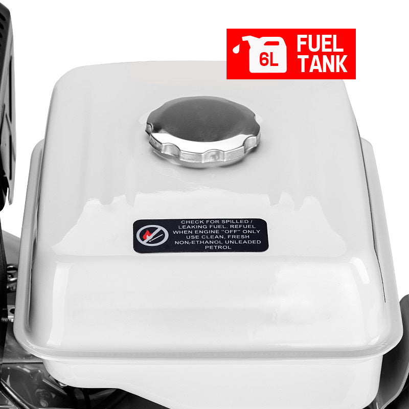 Outdoor Power Equipment: Baumr-AG 13HP Petrol Stationary Engine OHV 4 Stroke Horizontal Shaft Electric Start Motor