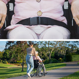 Mobility & Accessibility: EQUIPMED 24 Inch Folding Wheelchair Lightweight Portable for Elderly and Disabled, Grey