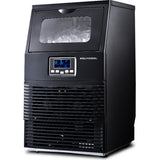 Ice Makers: POLYCOOL Commercial Ice Maker Machine, up to 35kg/24hr, Timer & Self Cleaning Programs