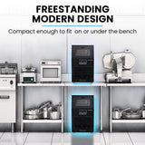 Ice Makers: POLYCOOL Commercial Ice Maker Machine, up to 35kg/24hr, Timer & Self Cleaning Programs