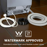 Ice Makers: POLYCOOL Commercial Ice Maker Machine, up to 35kg/24hr, Timer & Self Cleaning Programs