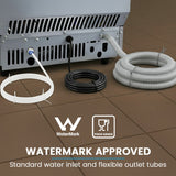 Ice Makers: POLYCOOL Commercial Ice Maker Machine, up to 75kg/24hr, Timer & Self Cleaning Programs