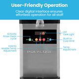 Speciality Appliances: POLYCOOL 12L Single Tank Commercial Slush Machine, Digital Control Panel, SAA Approved, Juice and Frozen Slushy Maker