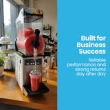 Speciality Appliances: POLYCOOL 12L Single Tank Commercial Slush Machine, Digital Control Panel, SAA Approved, Juice and Frozen Slushy Maker