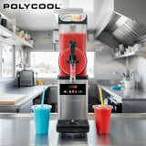 Speciality Appliances: POLYCOOL 12L Single Tank Commercial Slush Machine, Digital Control Panel, SAA Approved, Juice and Frozen Slushy Maker