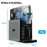 Speciality Appliances: POLYCOOL 3L Slushie Frozen Drink Maker, Home Slush Machine, Fast Chilling, Easy Digital Controls