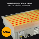 BBQs & Accessories: THERMOMATE Commercial Electric Griddle TH-G05, 4400W 73x37cm Flat Cooking Surface