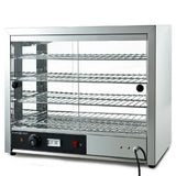 Food Warmers & Chafing Dishes: EUROCHEF Electric Food Warmer Display, 1000W, 4-Tier Stainless Steel