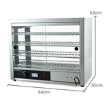 Food Warmers & Chafing Dishes: EUROCHEF Electric Food Warmer Display, 1000W, 4-Tier Stainless Steel