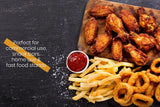 Deep Fryers: EuroChef Commercial Electric Deep Fryer Frying Basket Chip Cooker Fry Scoop