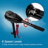 Boating Accessories: Striker 90LBS Electric Trolling Motor Inflatable Boat Outboard Fishing Marine