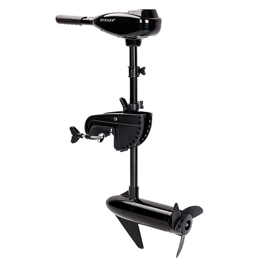 Boating Accessories: Striker 60LBS Electric Trolling Motor Inflatable Boat Fishing Marine Outboard Engine