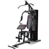 Weightlifting Machines & Racks: PROFLEX Multi-Station Compact Home Gym Set, 150lbs Weight Plates- M8000